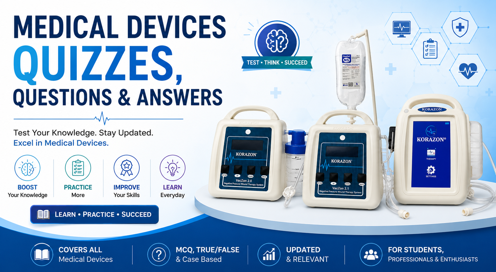 Medical device quiz promotion banner
